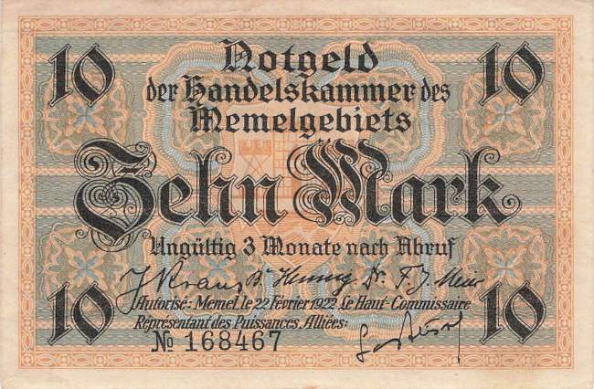 10 Mark 1922